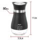 FŰSZERTARTÓ ÜVEG 80ML FEKETE