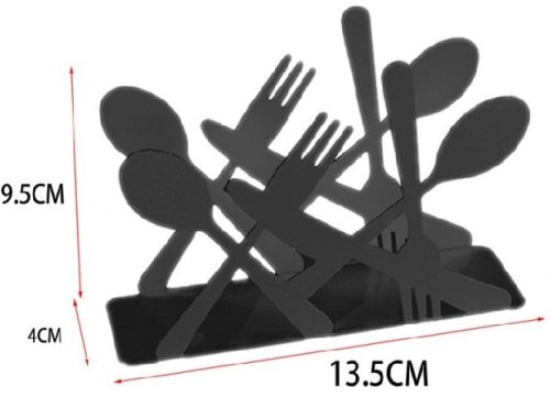 SZALVÉTATARTÓ FÉM 9,5X4X13,5CM