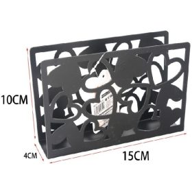 Family szalvétatartó fém 10X4X15cm