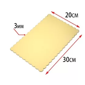 TORTAALÁTÉT 20X30CM D:3MM