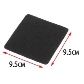 Family suport 9,5X9,5cm negru 4 buc