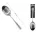 Family lingură de servire rm. metal 1 buc/set 24,9cm neted