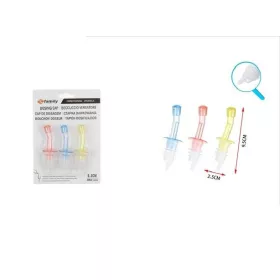 Family borturnător plastic 3 buc 9,5cm