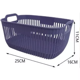 Family coș plastic 16x11x25cm