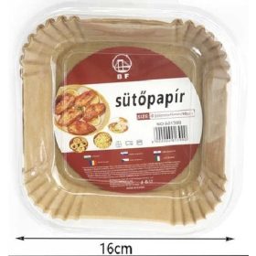   Family hârtie de copt air fryer 16cm 50 buc în formă de pătrat
