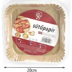   Family hârtie de copt air fryer 20cm 50 buc în formă de pătrat