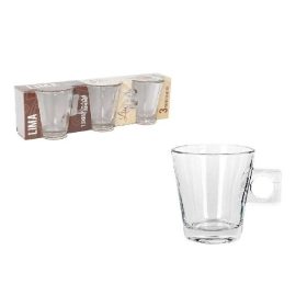 CSÉSZE ÜVEG KÁVÉS 3DB-OS 80ML