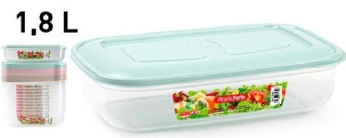 Family ételtároló doboz szögletes műa. 1,8l