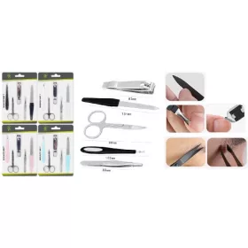 Family manikűr set 5 buc 4 culori