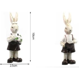 Family pascal decor iepure figura 10x2,5cm floaregal