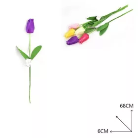 Family művirág rózsa csokor 31cm több féle sz.