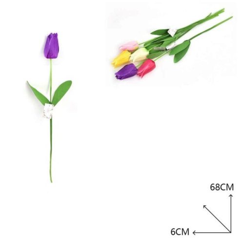 Family művirág rózsa csokor 31cm több féle sz.