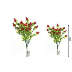 Family floare artificială csipkebogyóág 32cm