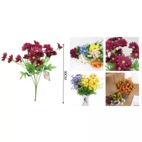 Family művirág százszorszép csokor 35cm többféle szín