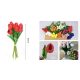 Family művirág tulipán 1 szálas 33cm többféle szín