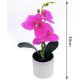 Family floare artificială cserepes orchidea 30cm 4 modele