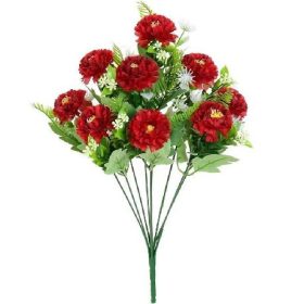 Family floare artificială csokor 47cm roșu