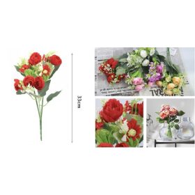 Family floare artificială trandafir 33cm