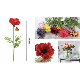 Family floare artificială pipacs 68cm