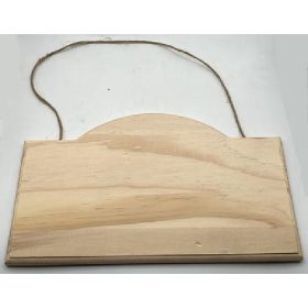 Family lemn etichetă cu cuier 25x15cm