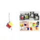 KULCSTARTÓ RUBIK KOCKA 3 CM