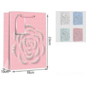 DÍSZTASAK 18X23X10CM 4F. RÓZSA