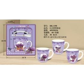 Family bögre szett ker. 16,5x18x9,6cm 3f.