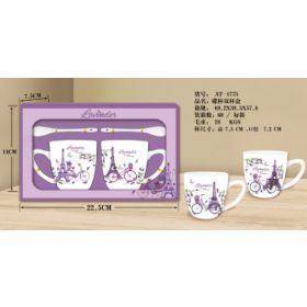 Family cană set ceramică 22,5x14x7,5cm 2 buc