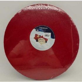 Family suport pentru tort 35cm v:12mm rotund, roșu