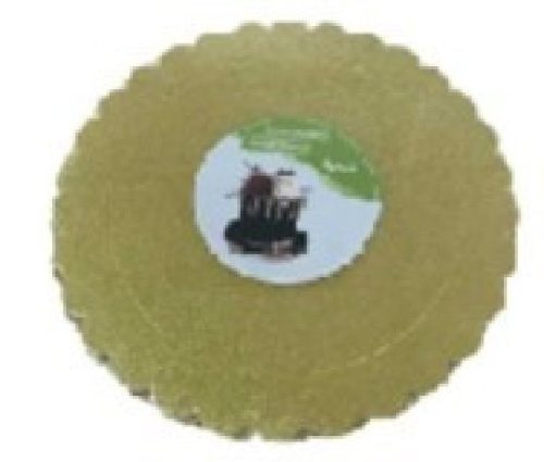 Family tortaalátét 25cm kerek, arany