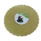 Family tortaalátét 25cm kerek, arany