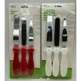Family torta dekoráló spatula szett 3db-os 22/22/24cm