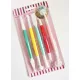 Family spatula set 5r. plastic
