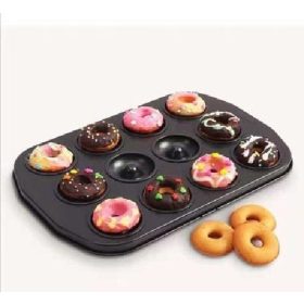 Family sütőforma fánk 12 lyukas 34,5*26 cm