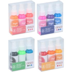 Family vopseapulverizator spray akril 3x50ml 4 modele