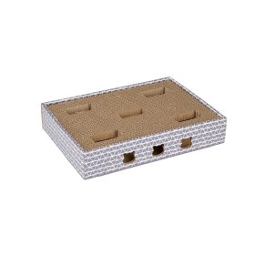   Family macskajucărie răzuitor labdával 2 modele 34,5x24,5x6,5cm