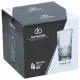POHÁR ÜVEG 260ML 4DB-OS
