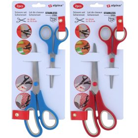   Family foarfecă set 2 buc 2culori 14/21.5cm1,3/1,4mm ss/pp/tpr