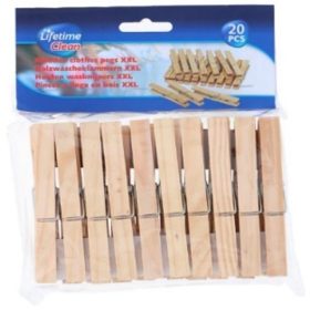 Family ruhauscător clește lemn 20 buc xxl