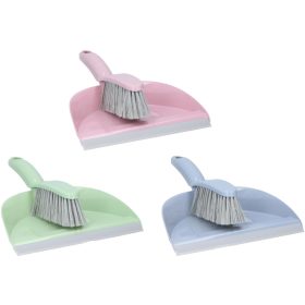 Family manual mătură+spatulă 24x30x8cm 3culoare plastic