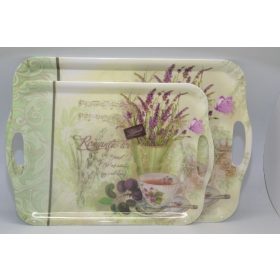 Family tálca füllel 35,5*25,5*2,2 műa. levander