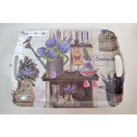 Family tálca füllel 41,8*28,5*2,3 műa. hortenzia