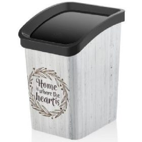   Family coș de gunoi basculant cu capac 11,6l "home"