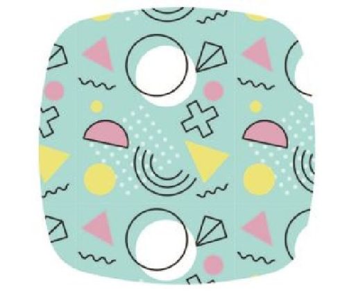 Family gyerek szék multicolor 33x33x12,4cm