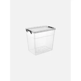   TÁROLÓDOBOZ SZÖGL. MŰA. PATENTZÁRAS TETŐVEL VÍZT. 3,8L "ULTRA" 21*21,8*14CM