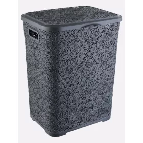   SZENNYESTARTÓ FEDELES MŰA. 60L, VEGYES SZÍN "LACE" 55,5*43,5*37,2CM