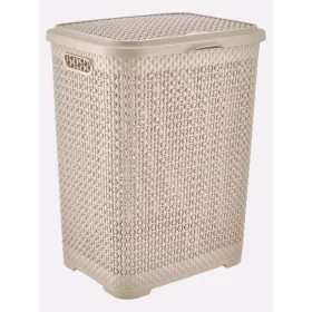   SZENNYESTARTÓ KOSÁR FEDELES MŰA. 55L VEGYES SZÍN"PEARL" 54,3*34,5*41CM