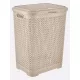 SZENNYESTARTÓ KOSÁR FEDELES MŰA. 55L VEGYES SZÍN"PEARL" 54,3*34,5*41CM