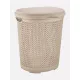 SZENNYESTARTÓ KOSÁR FEDELES MŰA. 45L 4 SZÍN "PEARL" 52*44,2*37CM