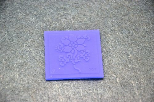 Family marcipán/fondant mintázó, szilikon, lap harangvirág (6,5x6,5 cm)